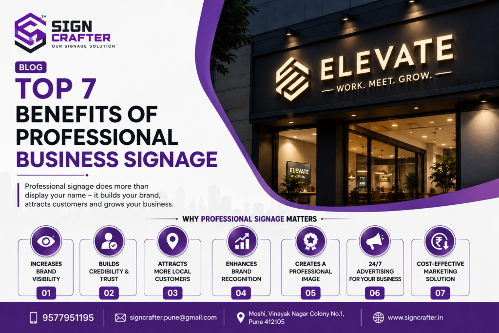 Top 7 Reasons Businesses Need Better Signage